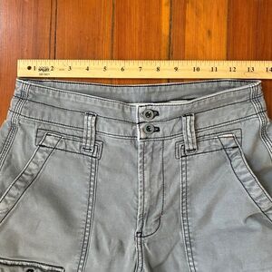 Anthropologie The Wanderer size 26 gray cargo pants boho spring one of a kind!
